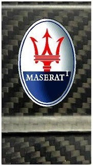 Maserati Shield Carbon Fiber Money Clip