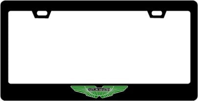 Fabspeed Aston Martin CF Plate Frame Color Logo Only