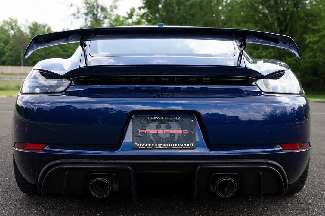 Porsche 718 GT4 / GTS / Spyder Carbon Fiber Track Mats (2020+)