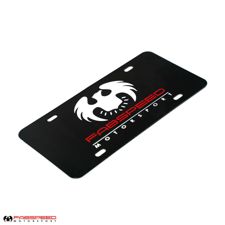 Fabspeed Motorsport Vanity Promo Plate