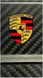 Porsche Crest Money Clip