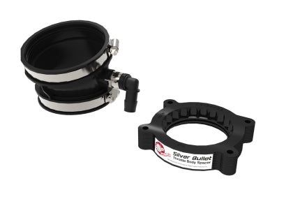 aFe 2020 Vette C8 Silver Bullet Aluminum Throttle Body Spacer