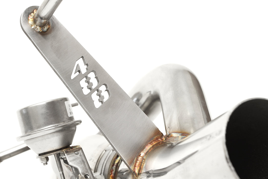 Ferrari 488 Valved Muffler Bypass Exhaust System
