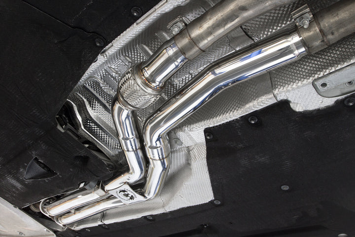 BMW M2 Competition F87 under car highperformance X-Pipe 2019+