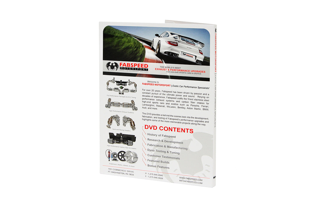 Fabspeed Motorsport DVD