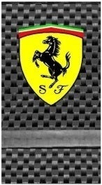 Ferrari Scuderia Carbon Fiber Money Clip
