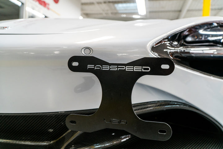 Fabspeed Front License Plate Bracket for CPT Tow Hook