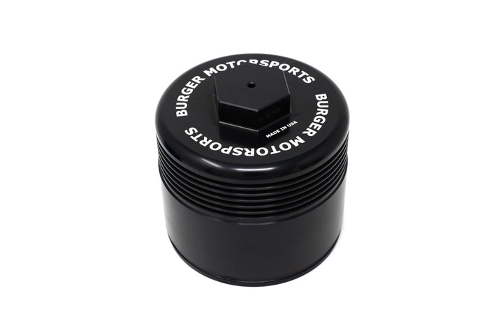 BMS Billet Oil Filter Cover for Subaru WRX, Legacy, & BRZ