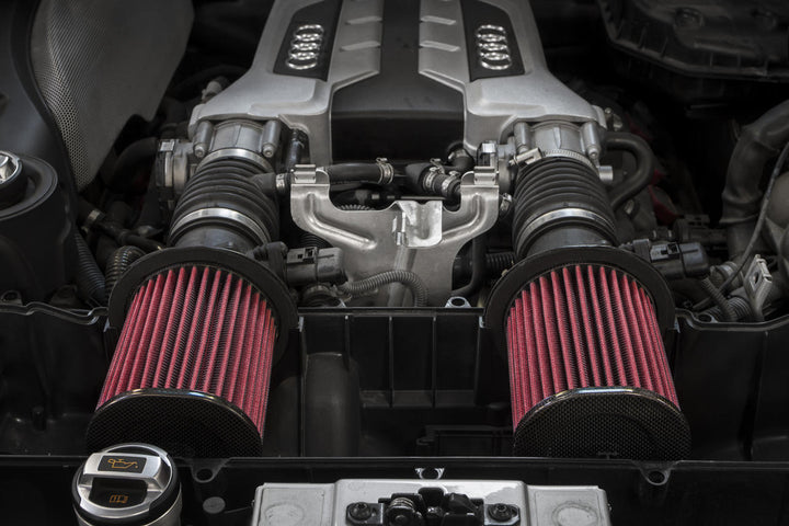 Audi R8 V8 BMC F1 Replacement Carbon Fiber Air Filters