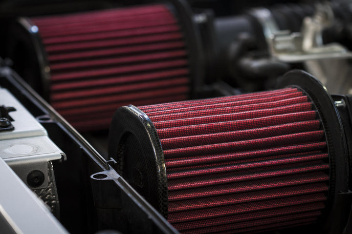 Audi R8 V8 BMC F1 Replacement Carbon Fiber Air Filters