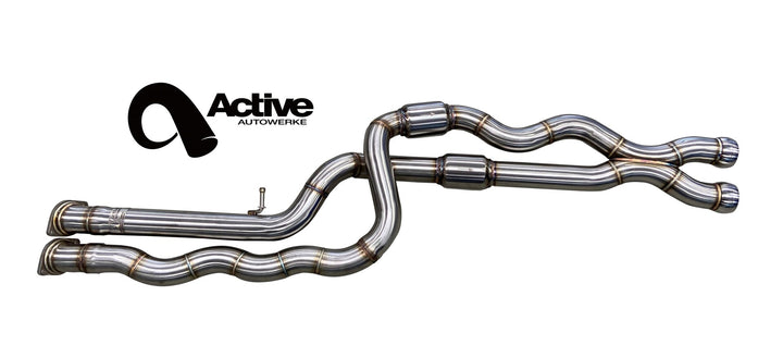 M2C Equal Length Gen 2 Mid Pipe includes Active F-brace w straight pipes