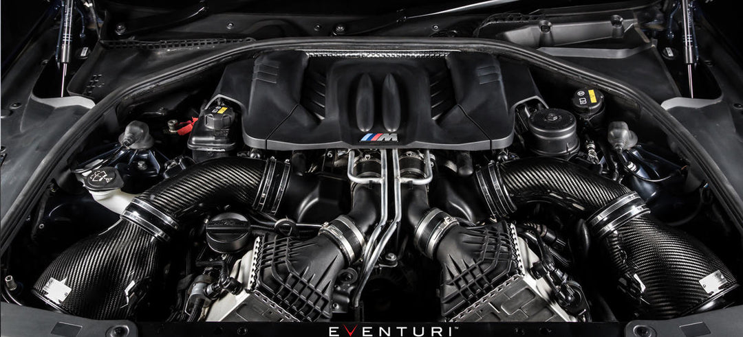 BMW F12/F13/F06 M6 Eventuri Black Carbon Intake with shroud set