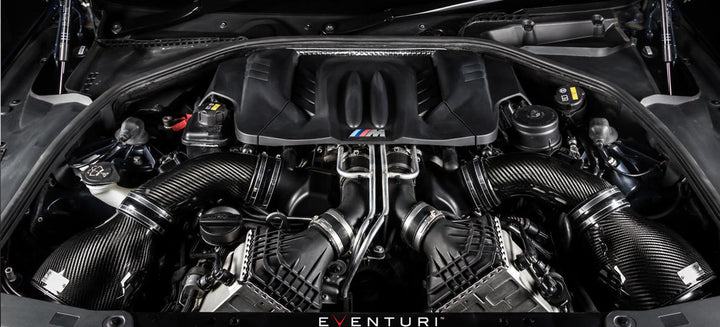 BMW F12/F13/F06 M6 Eventuri Black Carbon Intake with shroud set
