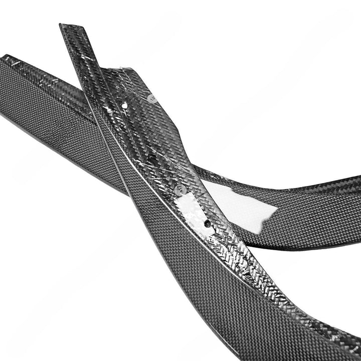 Fabspeed Ferrari F8 Carbon Fiber Front Bumper Splitters