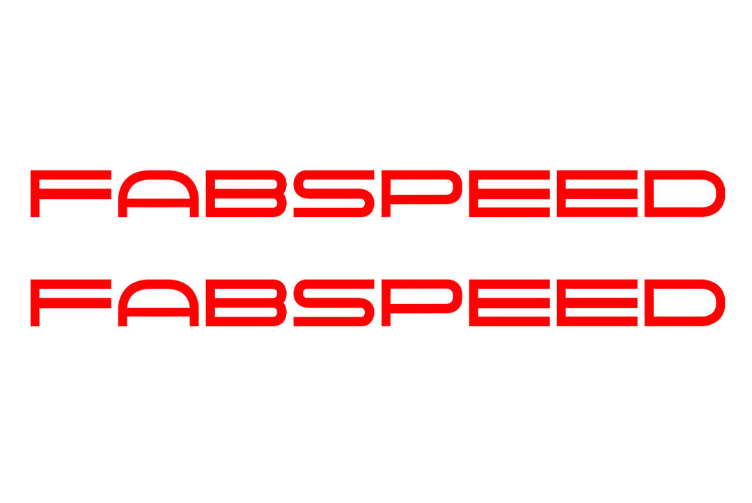 Fabspeed Motorsport Die-Cut Decals