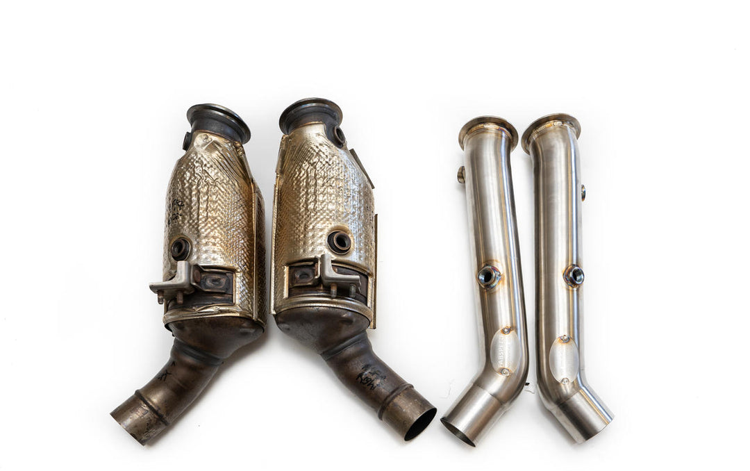 Fabspeed Alfa Romeo Giulia Quadrifoglio link comp. Downpipes