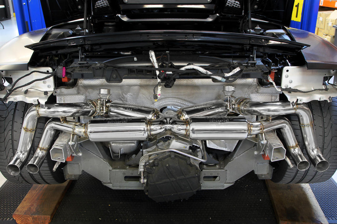 Fabspeed Audi R8 V8 Valvetronic Supersport X-Pipe Exhaust System (2007-2012)