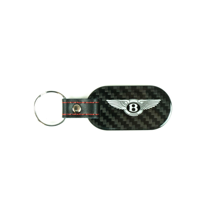 Fabspeed Bentley Crest & Script Carbon Fiber Keyring