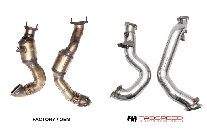 Fabspeed BMW 335/135i Competition Link Pipes (2006-2010)