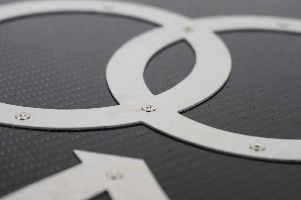 Fabspeed Carbon Fiber Wall Art - Audi