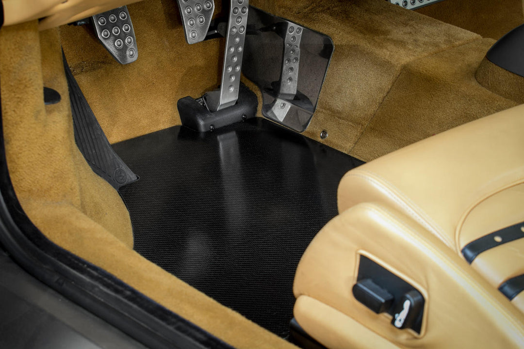 Fabspeed Ferrari 360 Carbon Fiber Floor Mats / Track Mats (1999-2005)
