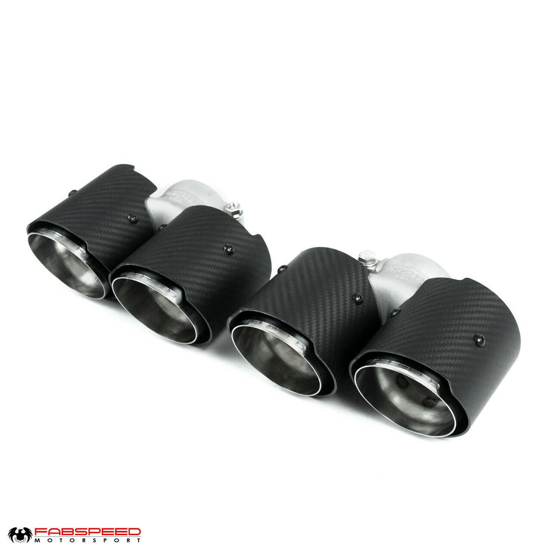 Fabspeed Ferrari 360 Deluxe Quad Style Tips (1999-2005)