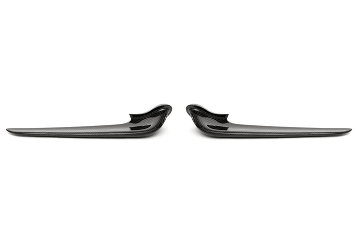 Fabspeed Ferrari 458 Italia Carbon Fiber Front Bumper Blades (2010-2015)
