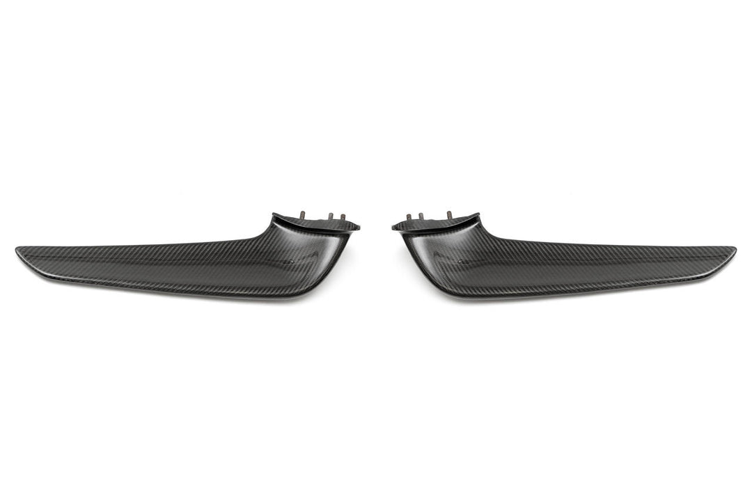 Fabspeed Ferrari 458 Italia Carbon Fiber Front Bumper Blades (2010-2015)
