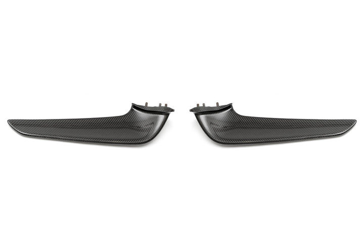 Fabspeed Ferrari 458 Italia Carbon Fiber Front Bumper Blades (2010-2015)