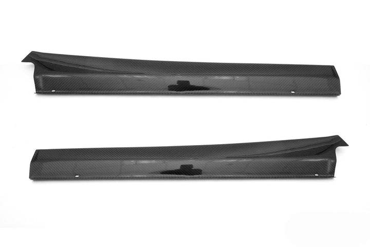 Fabspeed Ferrari F430 Carbon Fiber Door Sills  with Script (2005-2009)