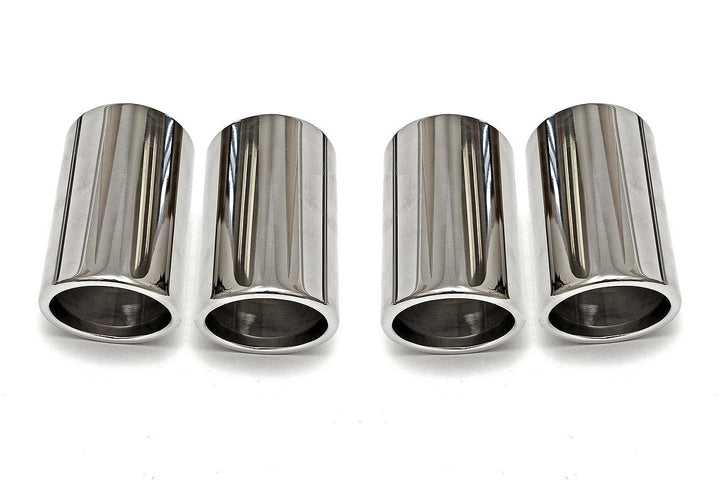 Fabspeed Ferrari F430 Polished Slip-On Tip Covers (2005-2009)