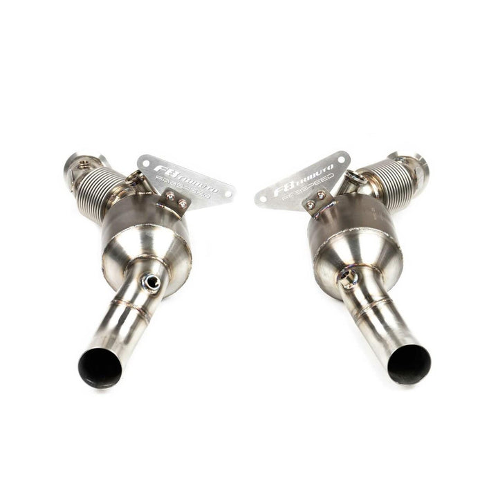 Fabspeed Ferrari F8 Tributo Sport Catalytic Converters (2020+)