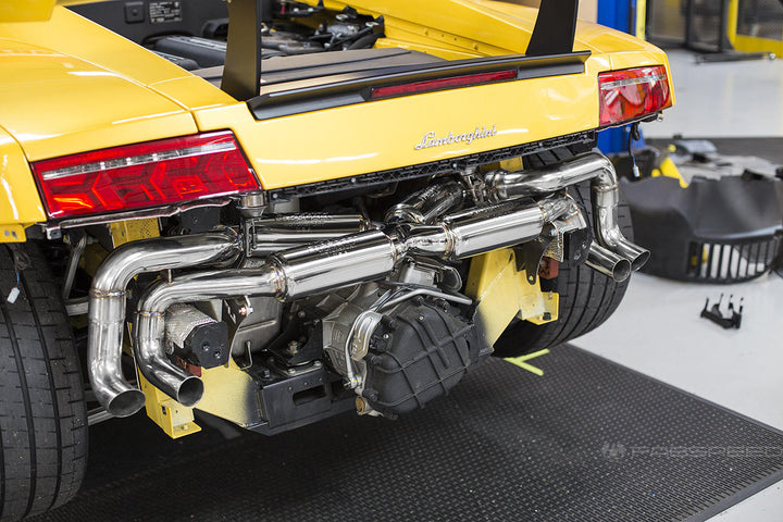 Fabspeed Lamborghini Gallardo LP550-2 / LP560 / LP570 Valvetronic Supersport X-Pipe Exhaust System