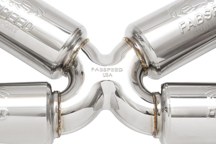 Fabspeed Lamborghini Gallardo LP550-2 / LP560 / LP570 Valvetronic Supersport X-Pipe Exhaust System