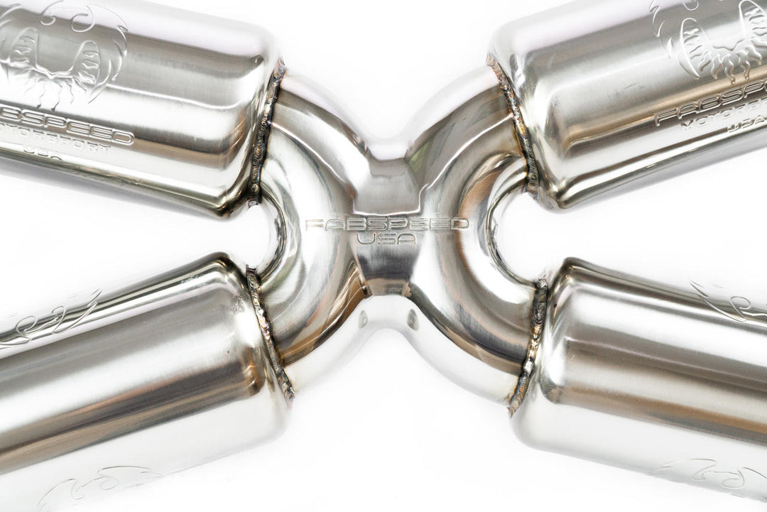 Fabspeed Lamborghini Huracan EVO / STO / Sterrato Valved Supersport X-Pipe Exhaust System (2019+)