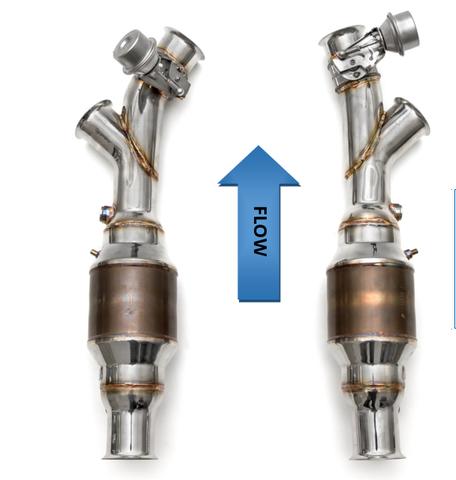 Fabspeed Lamborghini Murcielago Primary Sport Catalytic Converters (2001-2010)