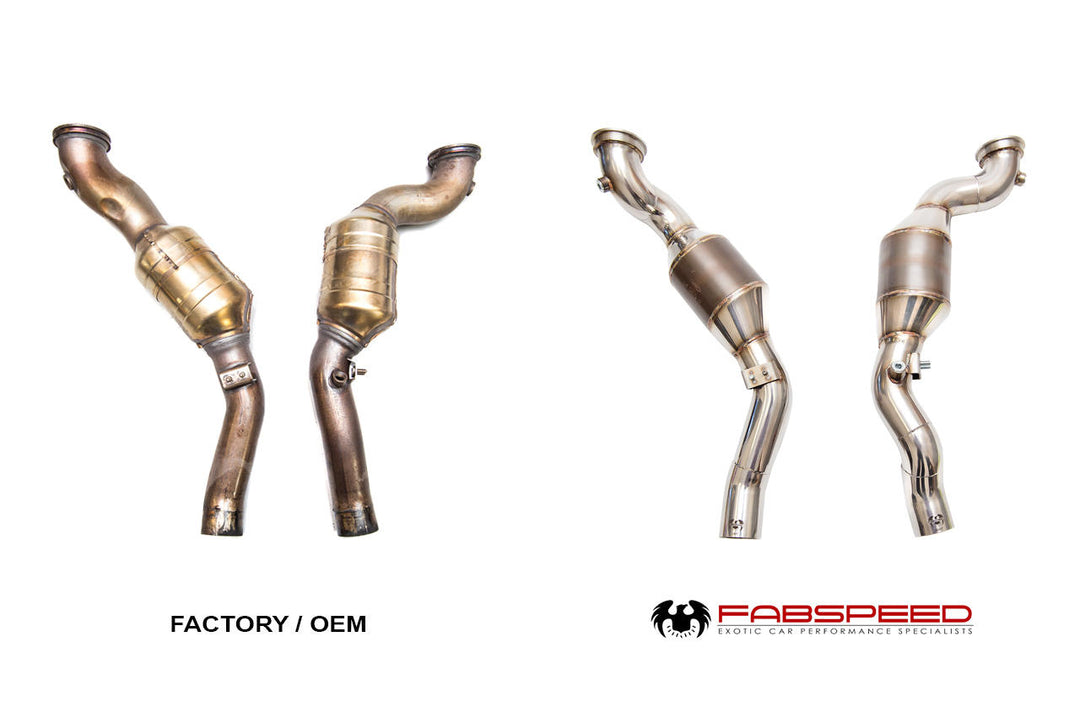 Fabspeed Maserati Ghibli Primary Sport Cat Downpipes (2013+)