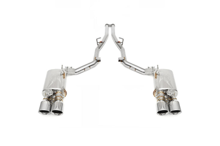 Fabspeed Maserati Ghibli Valvetronic Rear Mufflers (2013+)