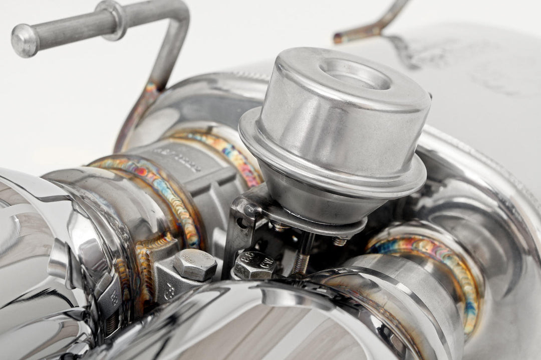 Fabspeed Maserati Ghibli Valvetronic Rear Mufflers (2013+)