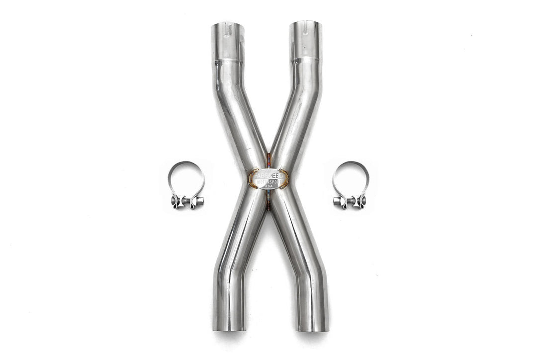 Fabspeed Maserati Quattroporte Resonator Bypass X-Pipe (2004-2012)
