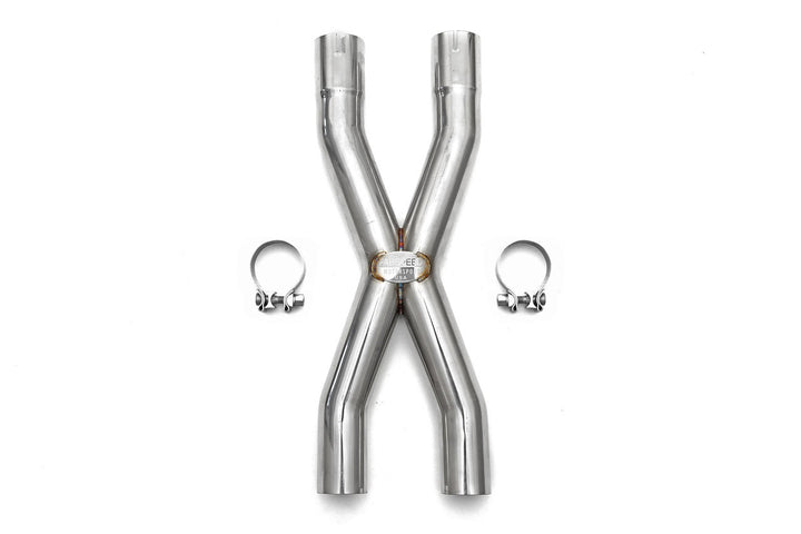 Fabspeed Maserati Quattroporte Resonator Bypass X-Pipe (2004-2012)