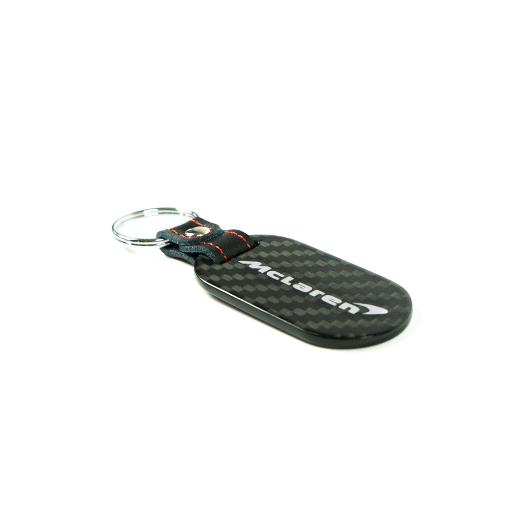 Fabspeed Mclaren Swoop & Text Carbon Fiber Keyring