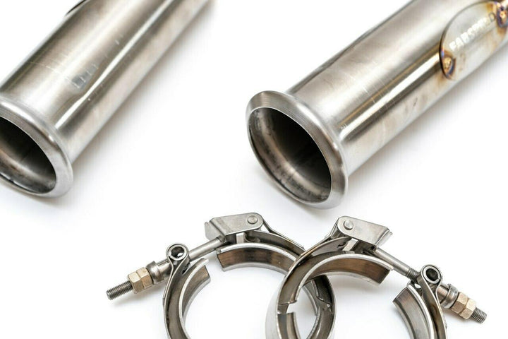 Fabspeed Mercedes-Benz G63 AMG 2nd link comp. Pipes with XperTune Performance Software (2019-2024)