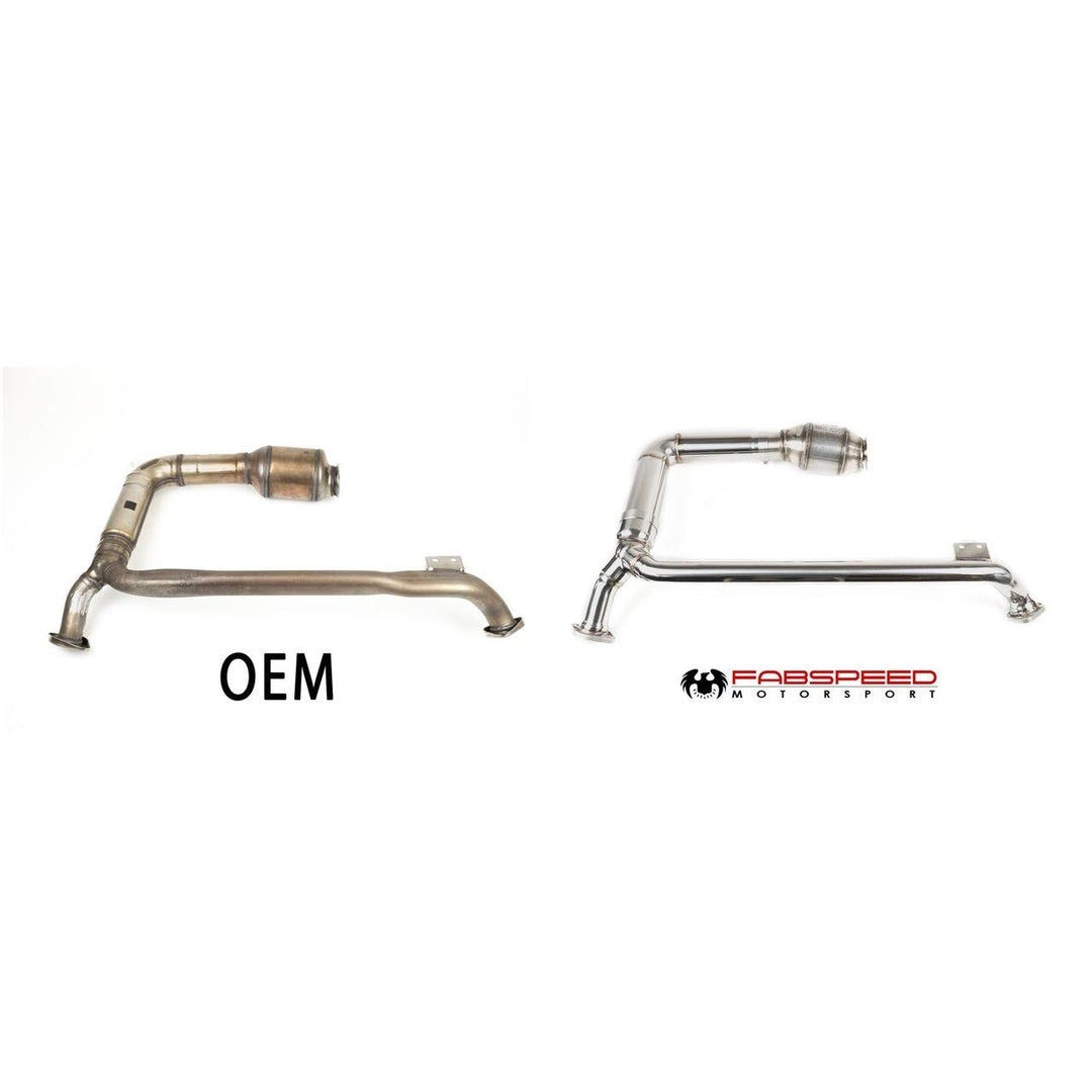 Fabspeed Porsche 718 Boxster / Cayman Sport Cat with Downpipe (2017+)