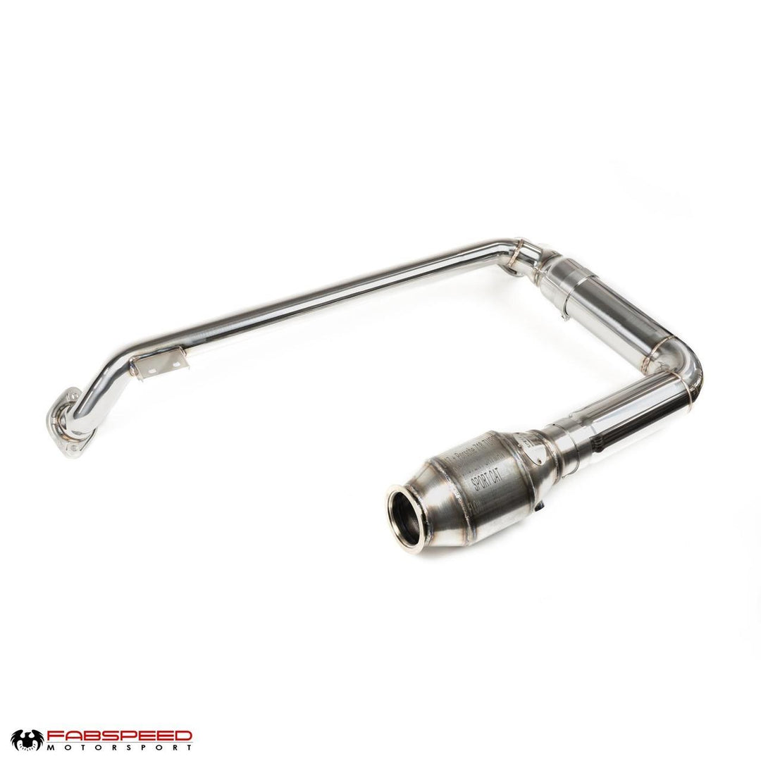 Fabspeed Porsche 718 Boxster / Cayman Sport Cat with Downpipe (2017+)
