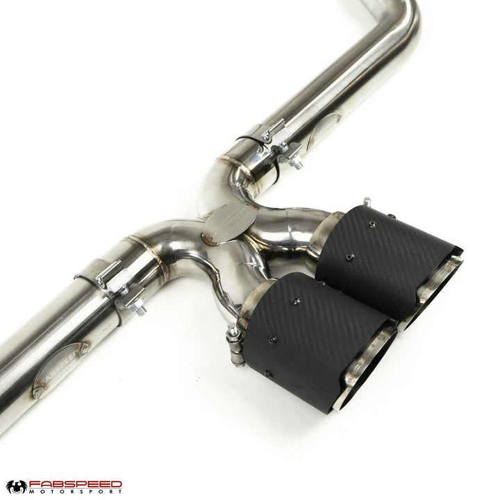 Fabspeed Porsche 718 Boxster/Cayman Maxflo Cat-Back Exhaust System (2017+)