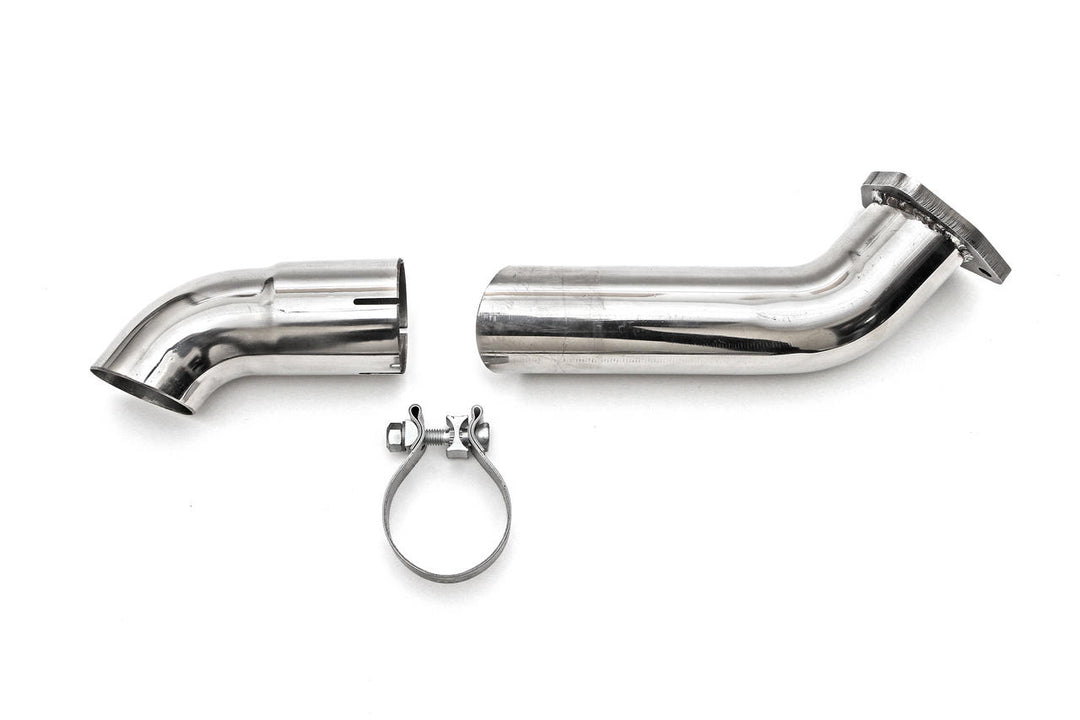 Fabspeed Porsche 911 Carrera Muffler Bypass Pipe with Adjustable Turndown (1976-1989)