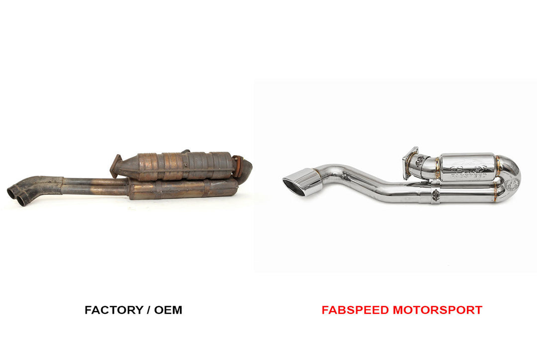 Fabspeed Porsche 911 Turbo 930 Supercup Race Exhaust System (1976-1989)
