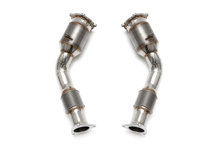 Fabspeed Porsche 957 Turbo / Turbo S Primary Sport Catalytic Converters (2008-2010)
