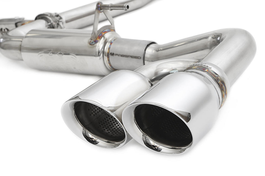 Fabspeed Porsche 958.2 Cayenne V6 Supercup Exhaust System (2015-2018)